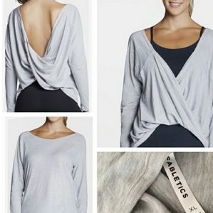 Fabletics Switch Back II , grey SZ.XL